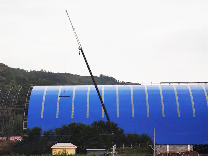 莱西煤棚网架工程
